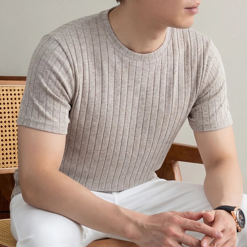 Men Formal Wear Pinterest - เสื้อยืดคอปกแบบลำลองสำหรับผู้ชาย แขนสั้น เนื้อผ้านุ่ม สวมใส่สบาย เหมาะสำหรับทำงานในออฟฟิศและงานที่เป็นทางการหรืองานลำลอง