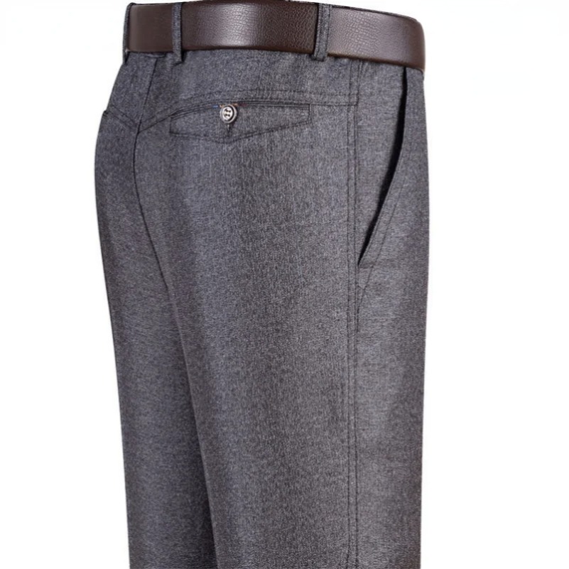 Men Formal Wear Pinterest - ผู้ชายใหม่ฤดูร้อนบางสบายๆกางเกงฤดูใบไม้ร่วงแฟชั่น Gentle Thicken กางเกงชายชุดกางเกงสีดําสีเทา KOACUS