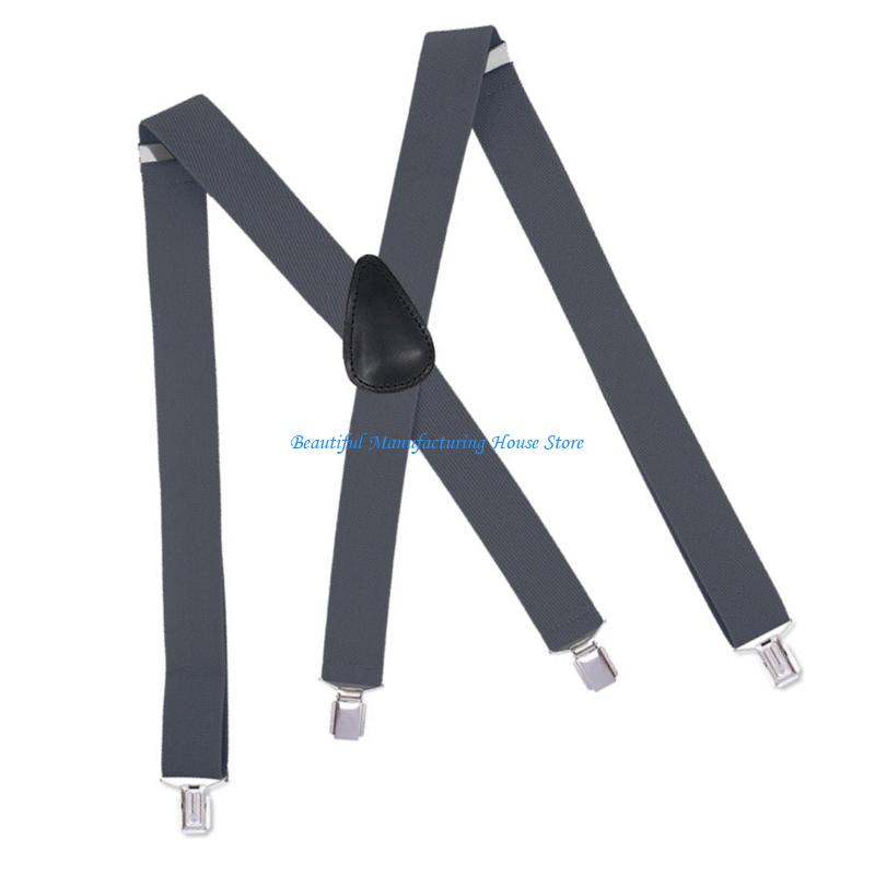 Men'S Formal Wear With Suspenders - E56A Premium Men Suspenders สายรัดปรับความยาวได้สำหรับขนาดเอวต่างๆ มีหลายสีให้เลือก