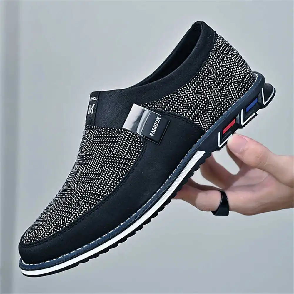 Men'S Formal Wear Big And Tall - สีน้ําเงินเข้ม 44-45 ฤดูร้อนรองเท้าขายเดิน Beige รองเท้าผ้าใบผู้ชาย Mens
