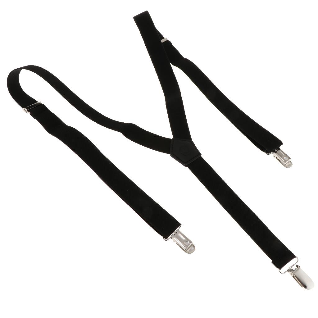Men'S Formal Wear With Suspenders - ชุดเอี๊ยมผู้ชายแบบยืดหยุ่น ปรับได้ สายรัดรูปตัว Y แบบ 3