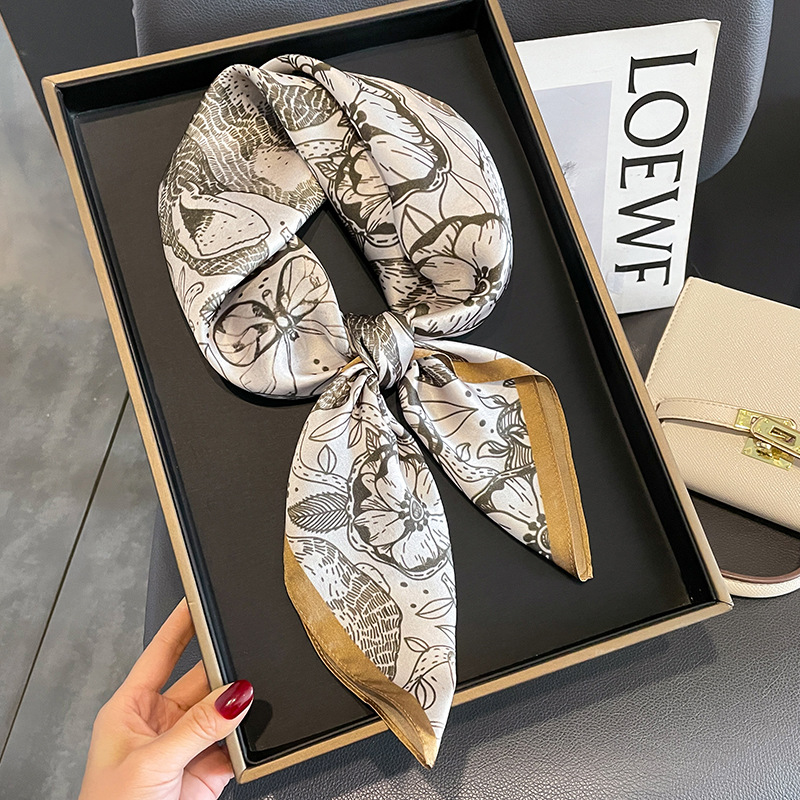 แบรนด์หรู100% ผ้าไหมผ้าพันคอสี - Silk Tie Woven บทวิจารณ์และราคา