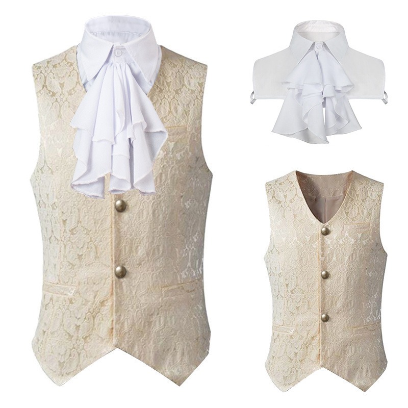 เสื้อกั๊กสตีมพังค์ยุคเรอเนซองส - Formal Vest Waistcoat บทวิจารณ์และราคา