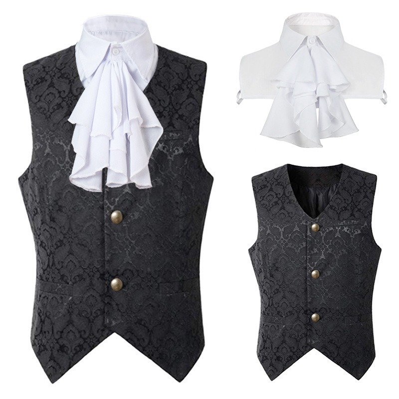 เสื้อกั๊กสตีมพังค์ยุคเรอเนซองส - Formal Vest Waistcoat บทวิจารณ์และราคา