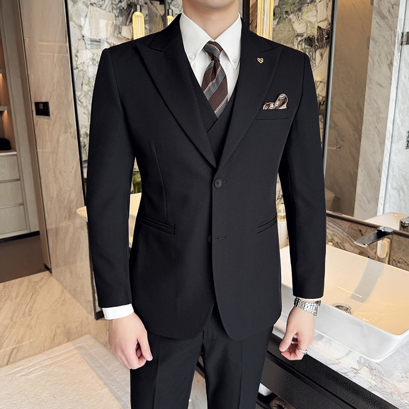ชุดสูทผู้ชายสีขาว 3 ชิ้น ทรงเข - Men'S Formal Dinner Wear บทวิจารณ์และราคา