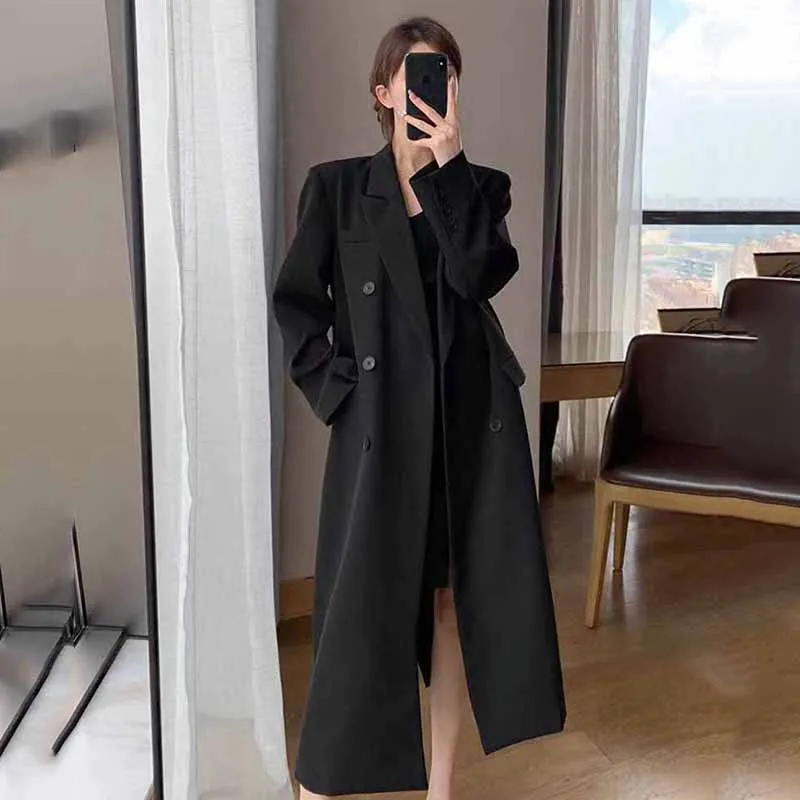 FANAN Elegant Long Trench Coat - Men Formal Wear Coat บทวิจารณ์และราคา