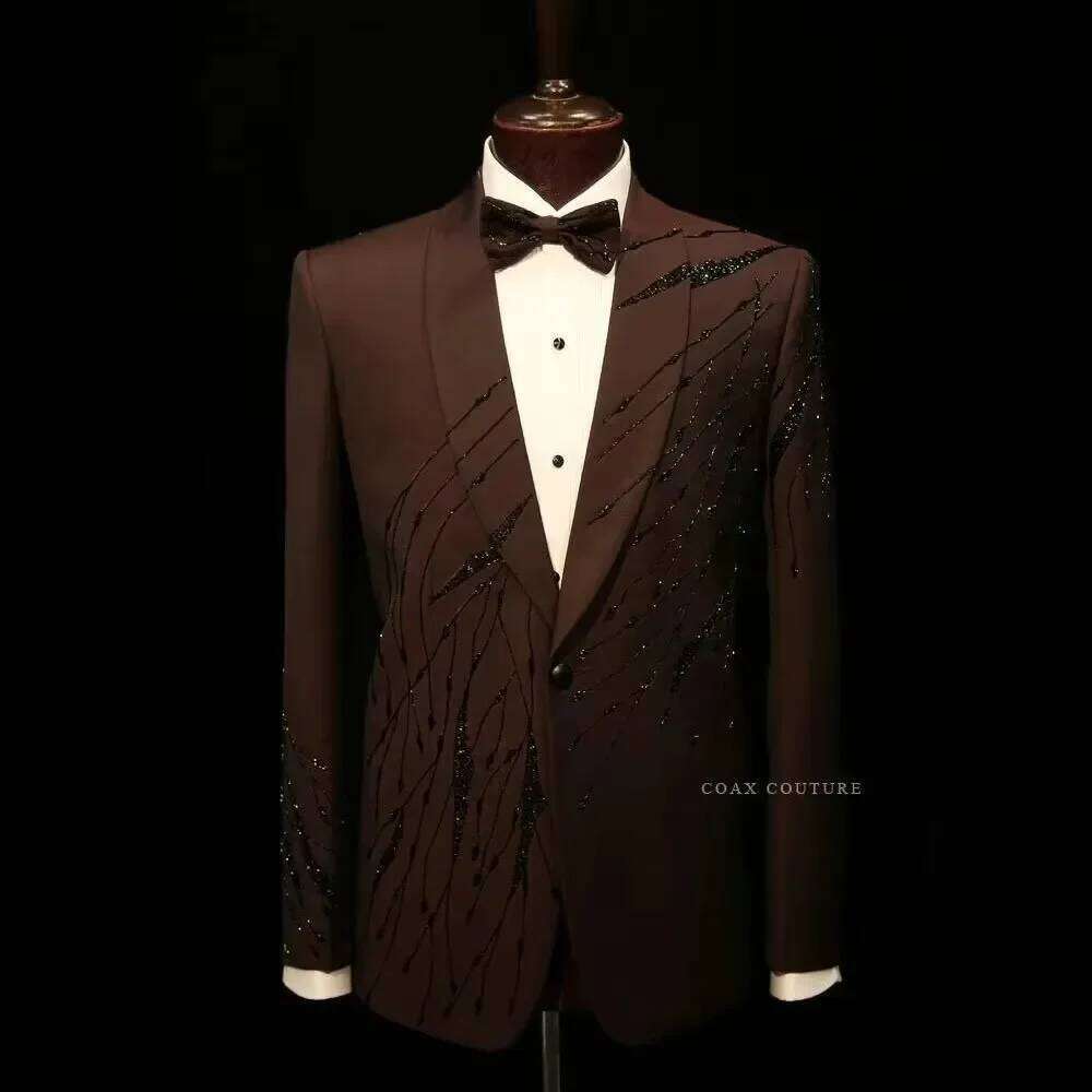 ชุดสูทผู้ชายสีน้ำตาลระดับไฮเอน - High End Men'S Formal Wear บทวิจารณ์และราคา