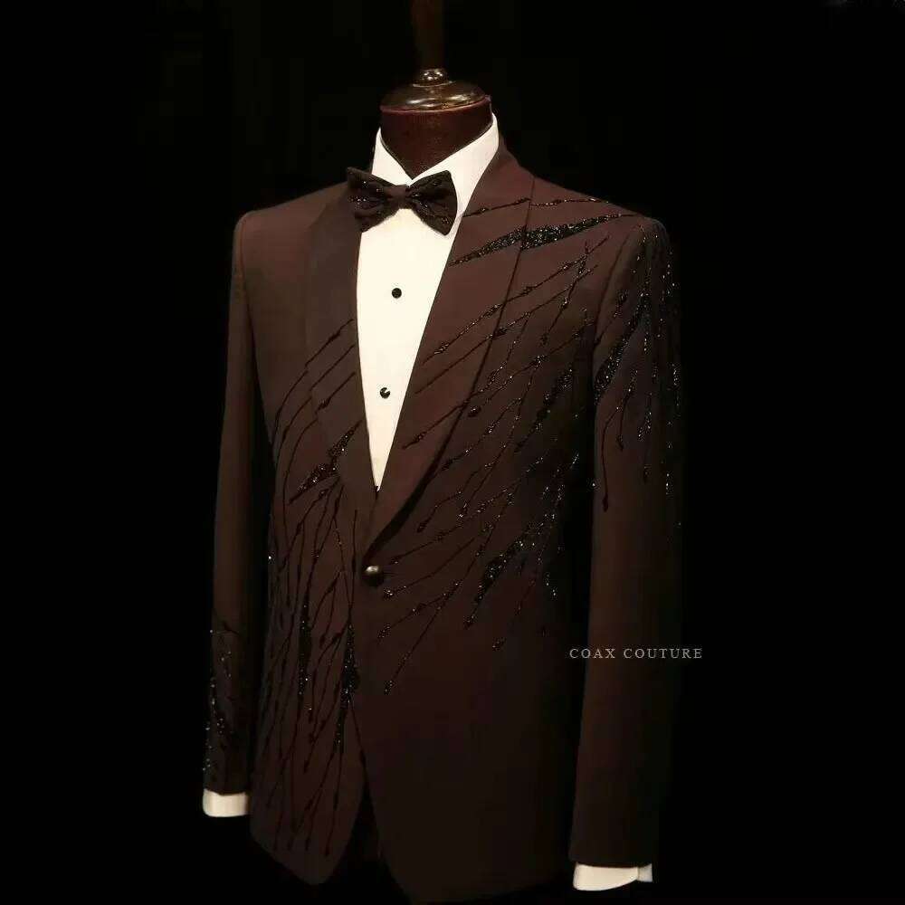 ชุดสูทผู้ชายสีน้ำตาลระดับไฮเอน - High End Men'S Formal Wear บทวิจารณ์และราคา