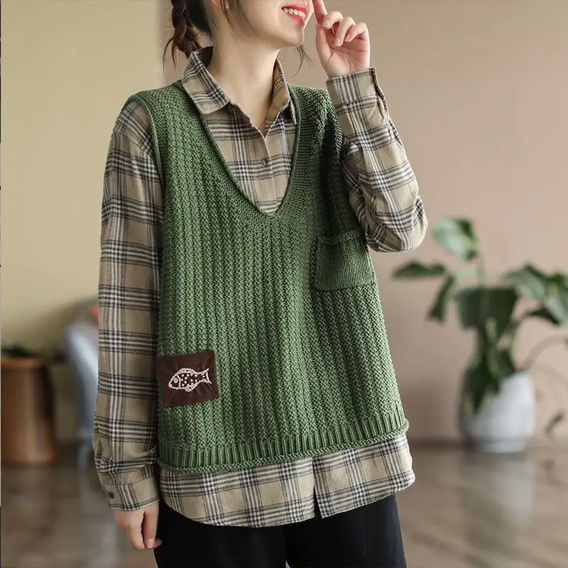 เสื้อสเวตเตอร์แฟชั่นผู้หญิงแบบ - Formal Vest Waistcoat บทวิจารณ์และราคา