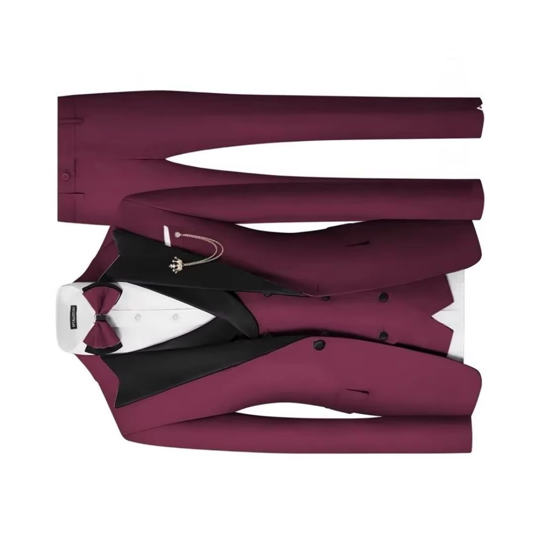 ชุดทักซิโด้ผู้ชายทรงสลิมฟิต 3  - Men'S Formal Dinner Wear บทวิจารณ์และราคา