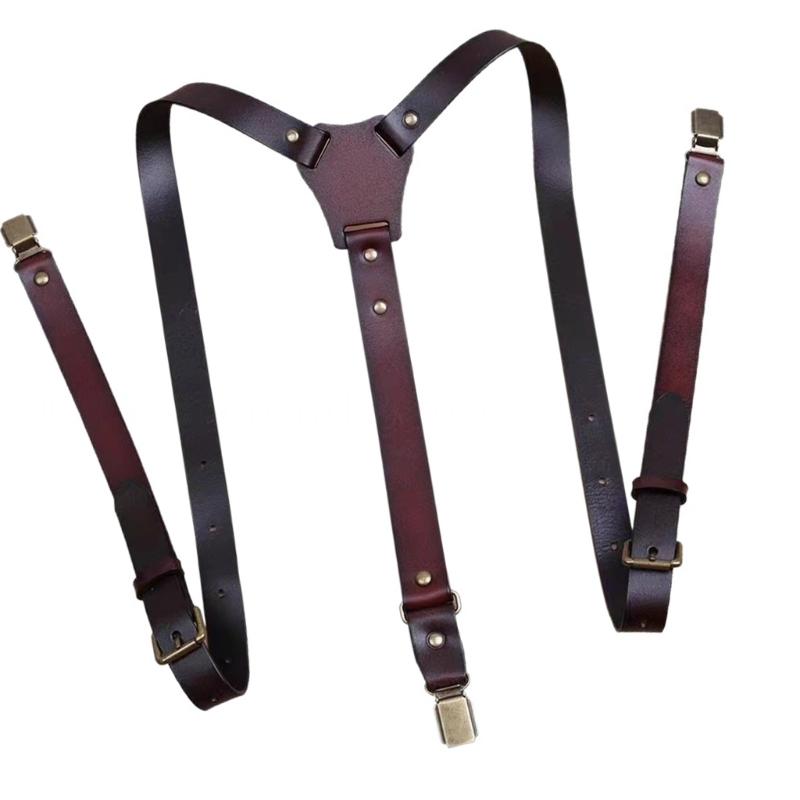 39BD ปรับ PU หนัง Suspender สา - Men'S Formal Wear With Suspenders บทวิจารณ์และราคา