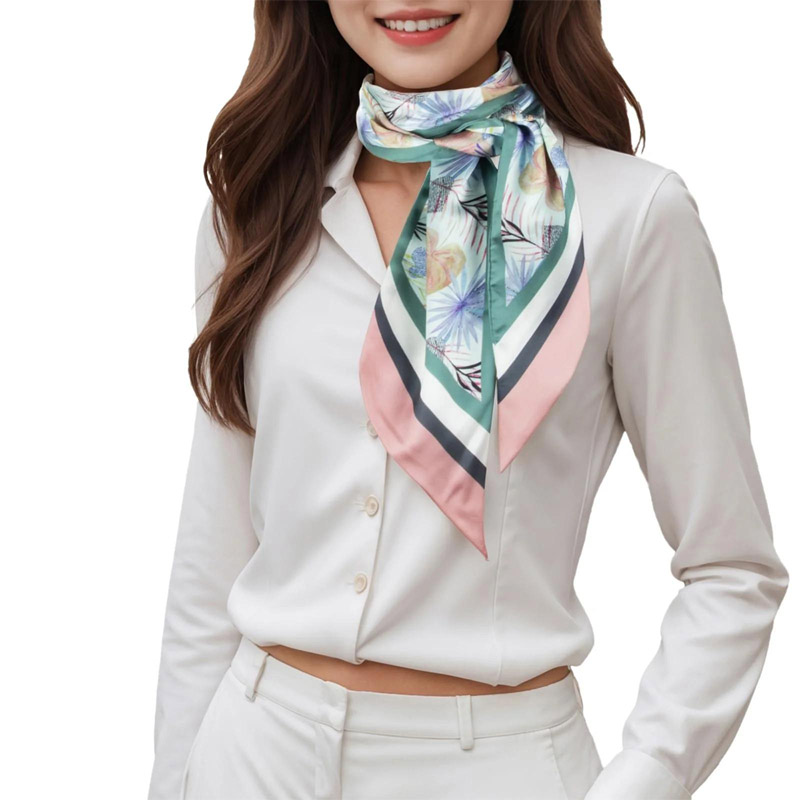 แฟชั่นลายริบบิ้นผมผ้าพันคอผู้ห - Silk Tie Woven บทวิจารณ์และราคา