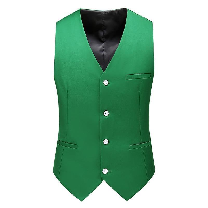 เสื้อกั๊กผู้ชาย 19 สี สีพื้น แ - Formal Vest Waistcoat บทวิจารณ์และราคา