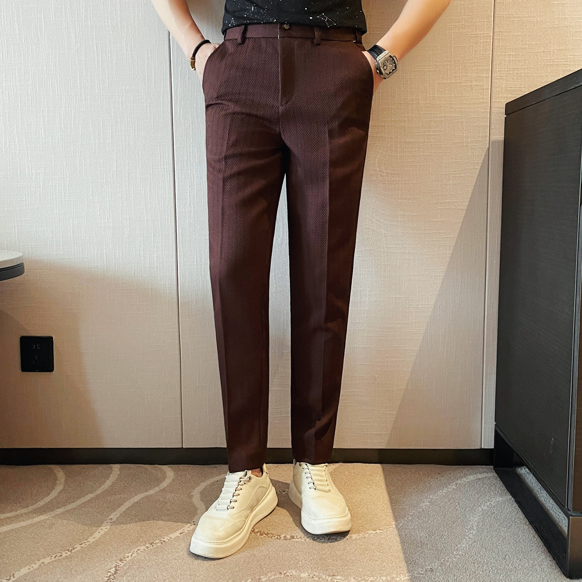 2025 ฤดูใบไม้ผลิฤดูร้อนใหม่ผู้ - Men Formal Wear Pinterest บทวิจารณ์และราคา