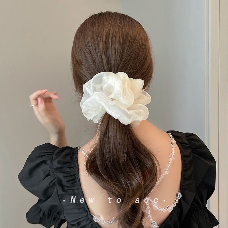 ผู้หญิงผ้าไหม Scrunchie ผมเชือ - Silk Tie Woven บทวิจารณ์และราคา