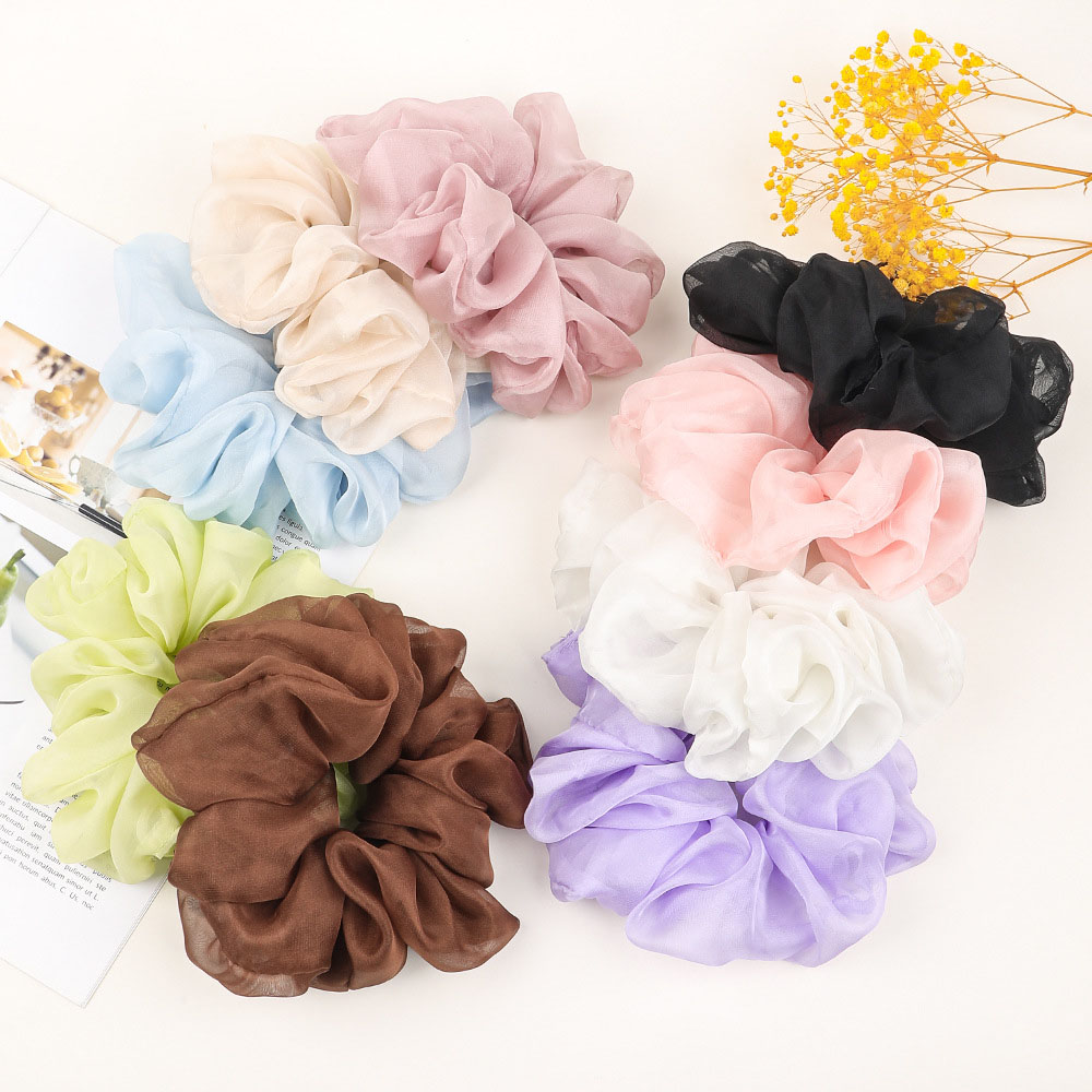 ผู้หญิงผ้าไหม Scrunchie ผมเชือ - Silk Tie Woven บทวิจารณ์และราคา