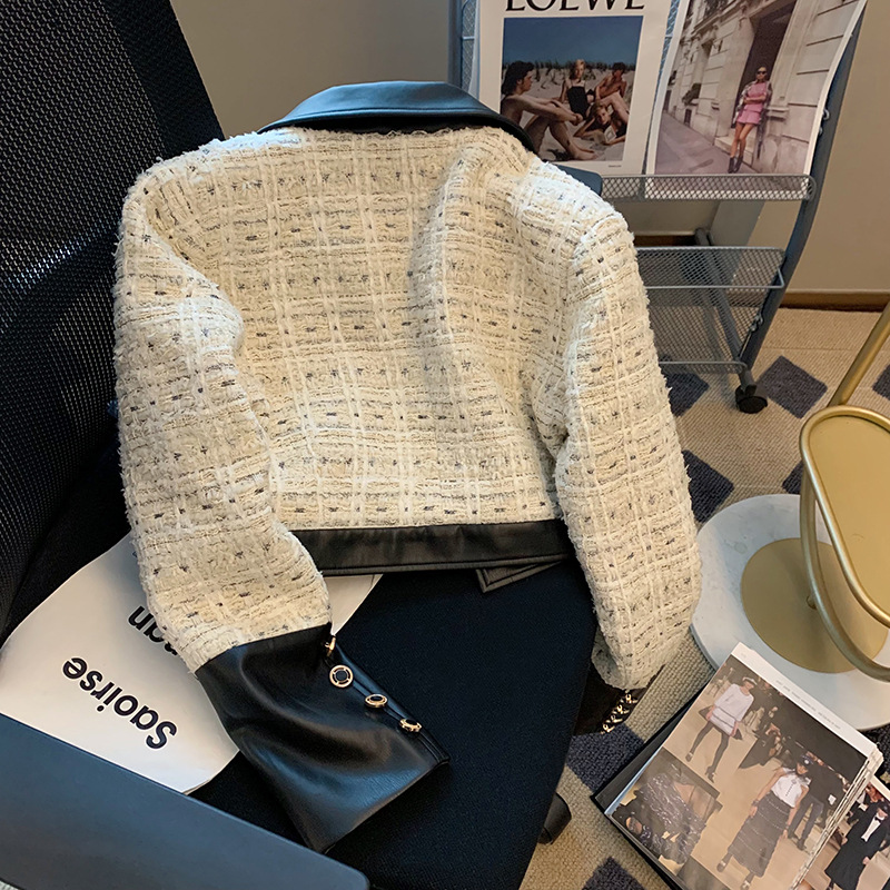 ความคมชัดเย็บTweedหอมลมเสื้อสู - Wool Suit Jacket บทวิจารณ์และราคา