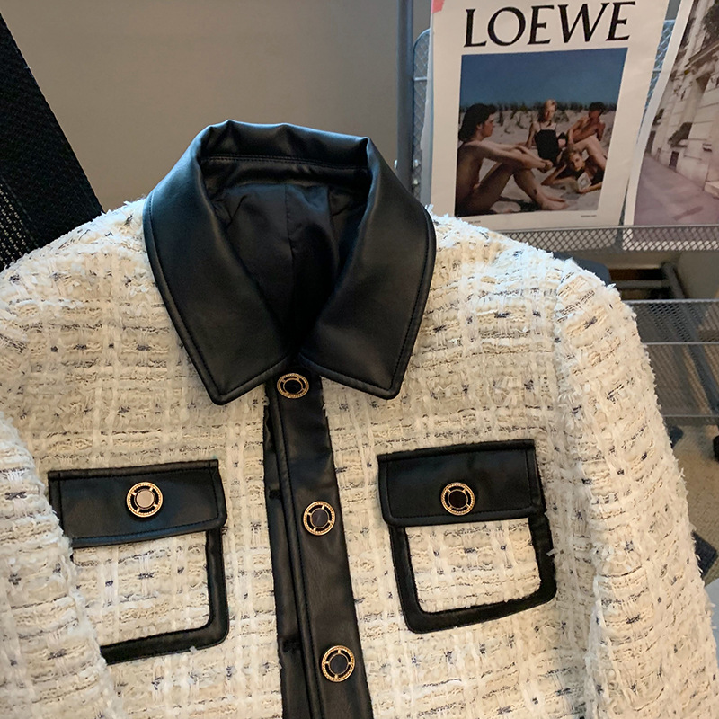 ความคมชัดเย็บTweedหอมลมเสื้อสู - Wool Suit Jacket บทวิจารณ์และราคา