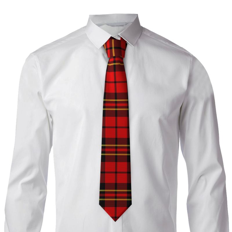 เนคไทผู้ชายลายสก็อตแบบสก็อตแลน - Men Formal Wear Red บทวิจารณ์และราคา