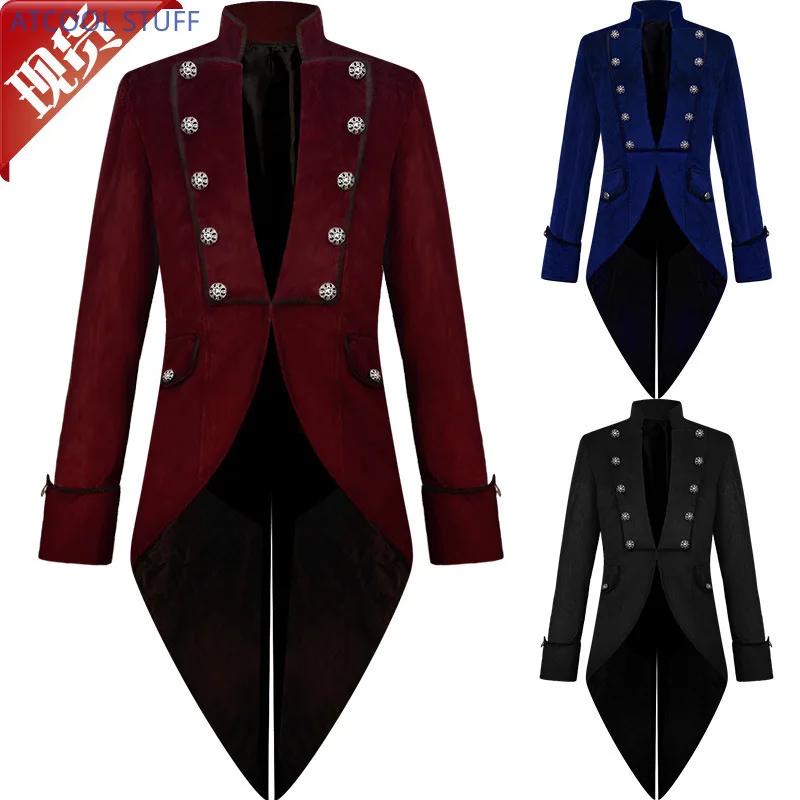 เสื้อโค้ทหางยาวคลาสสิกสไตล์ยุค - Men Formal Wear Coat บทวิจารณ์และราคา