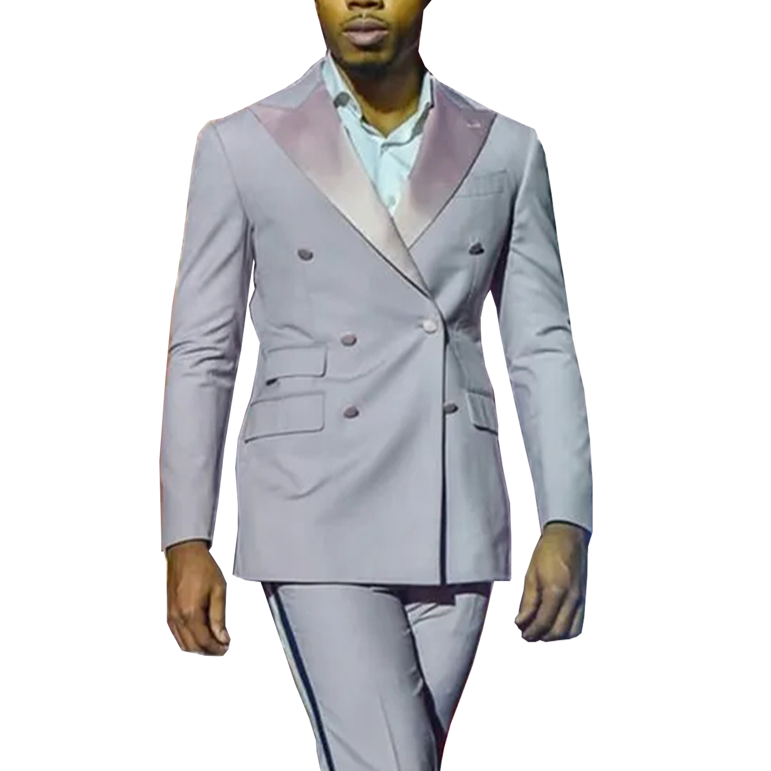 Gwenhwyfar ใหม่สีชมพูอ่อนผู้ชา - Men Formal Wear Pink บทวิจารณ์และราคา