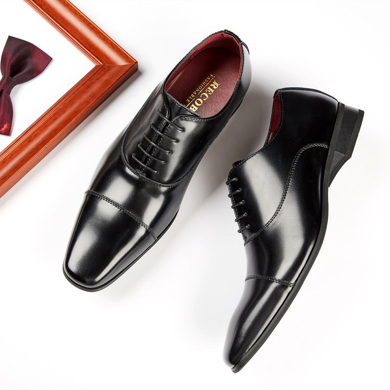 รองเท้าเดรสหนังผู้ชายแฟชั่นใหม - Men Formal Wear Pinterest บทวิจารณ์และราคา
