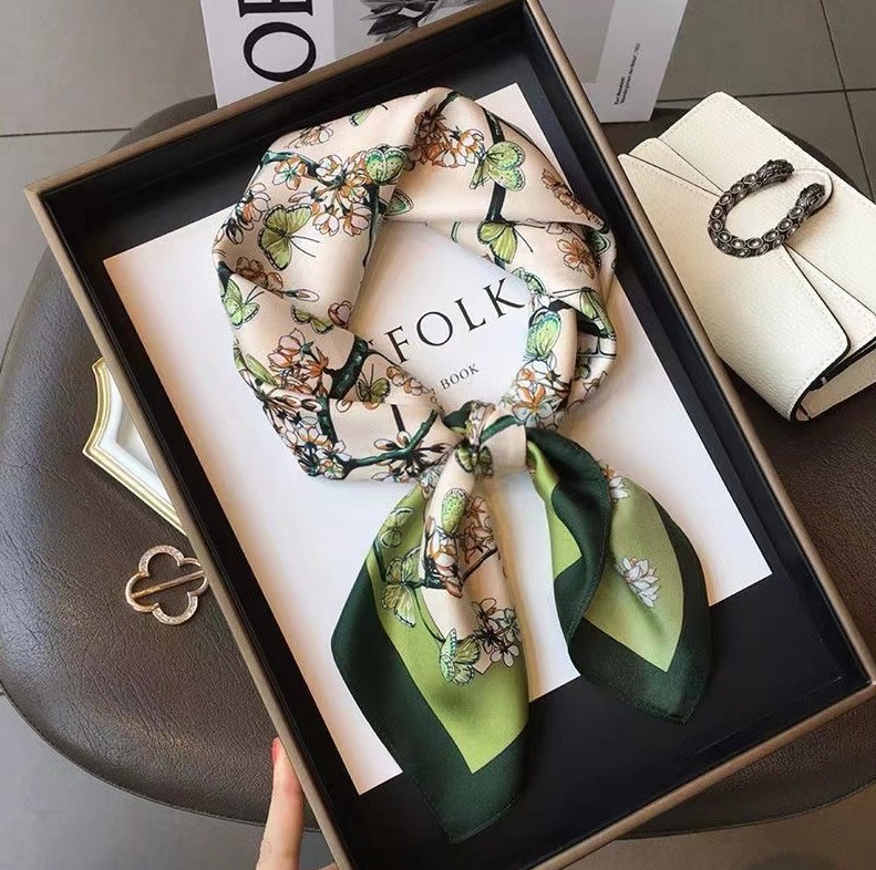 แฟชั่นหรูหราพิมพ์ 70*70 ซม.ผ้า - Silk Tie Woven บทวิจารณ์และราคา