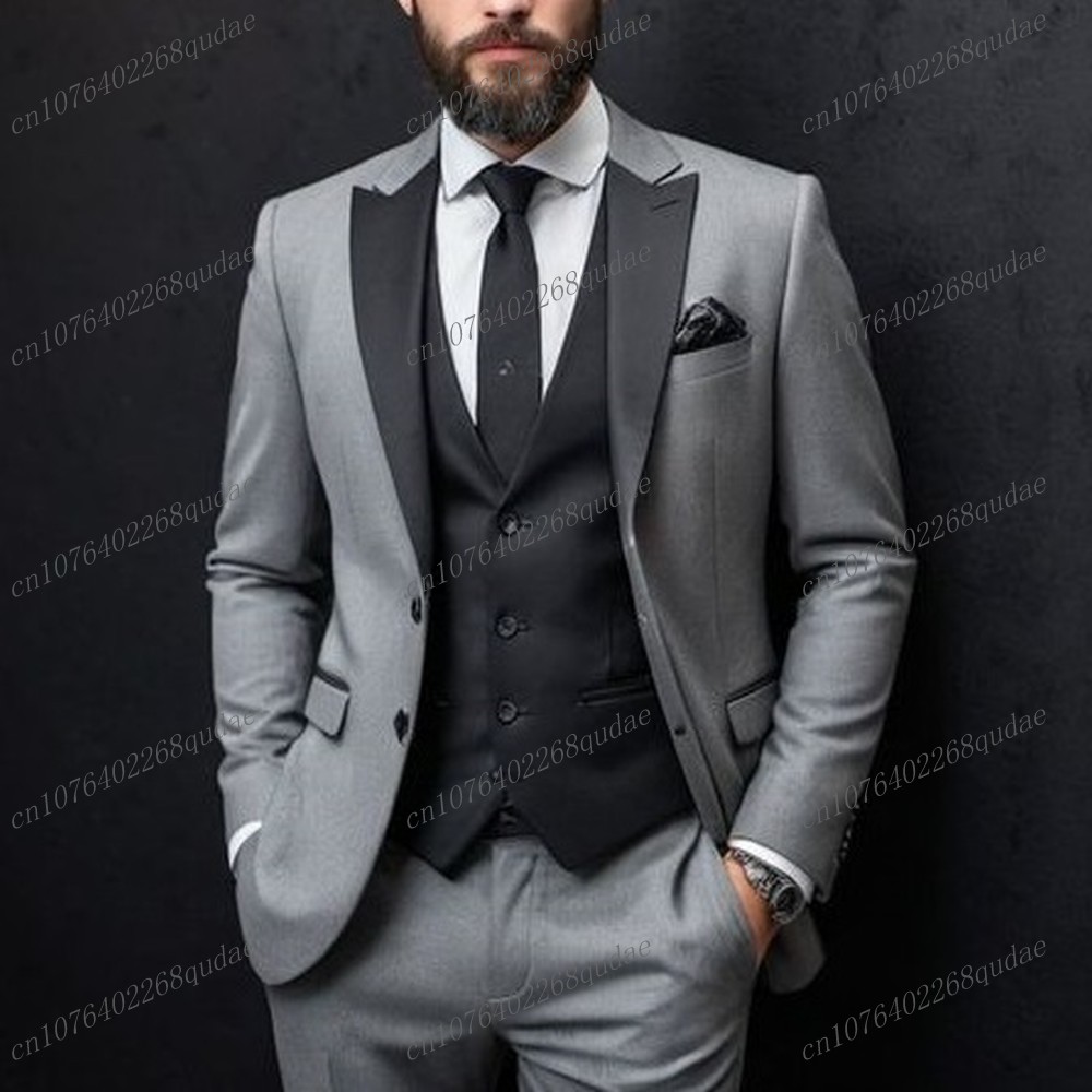 ชุดสูทผู้ชายสีชมพูเข้มและสีดำส - Men Formal Wear Pink บทวิจารณ์และราคา