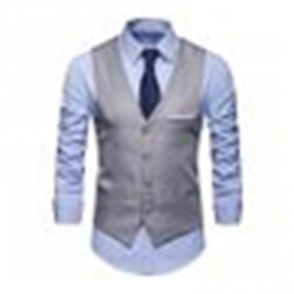 เสื้อกั๊กชุดเดรสสำหรับผู้ชายทร - Formal Vest Waistcoat บทวิจารณ์และราคา