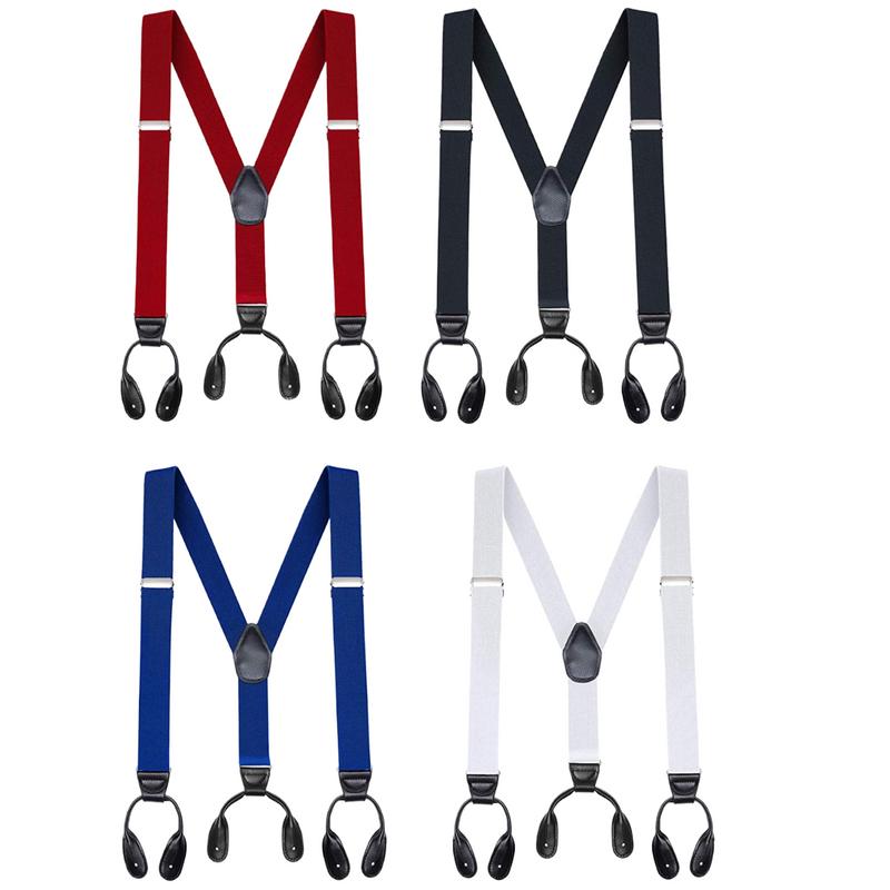 ผู้ใหญ่ผู้ชาย Suspender Heavy  - Men'S Formal Wear With Suspenders บทวิจารณ์และราคา