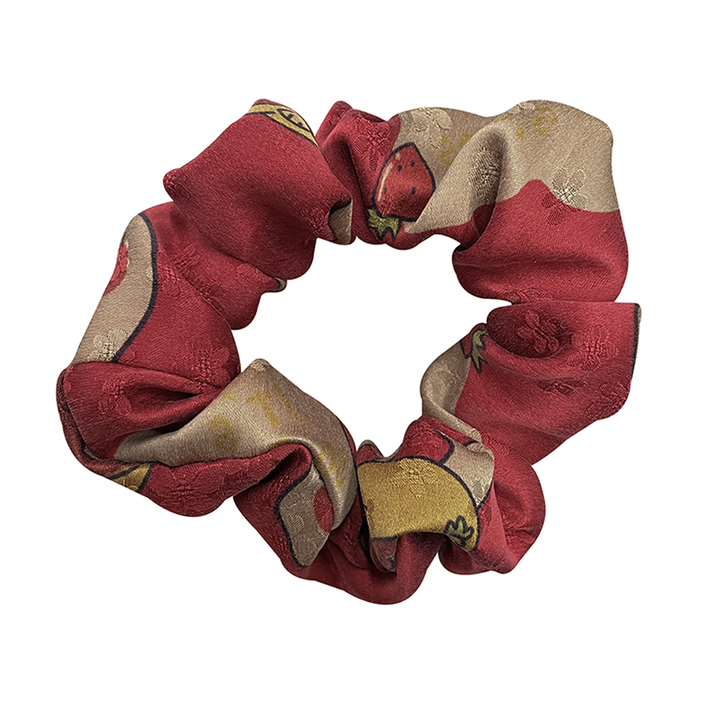 100% Pure Mulberry Silk Scrunc - Silk Tie Woven บทวิจารณ์และราคา