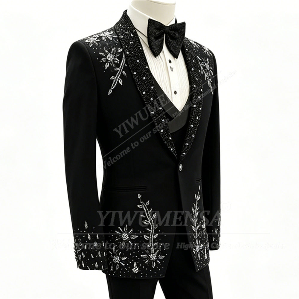 ชุดสูทประดับคริสตัลวิบวับสำหรั - Men'S Formal Dinner Wear บทวิจารณ์และราคา