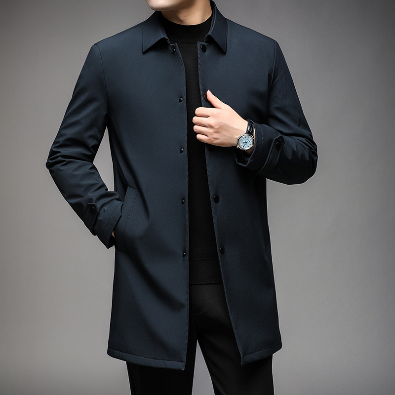 เสื้อโค้ทเทรนช์โค้ทผู้ชายคุณภา - Men Formal Wear Coat บทวิจารณ์และราคา