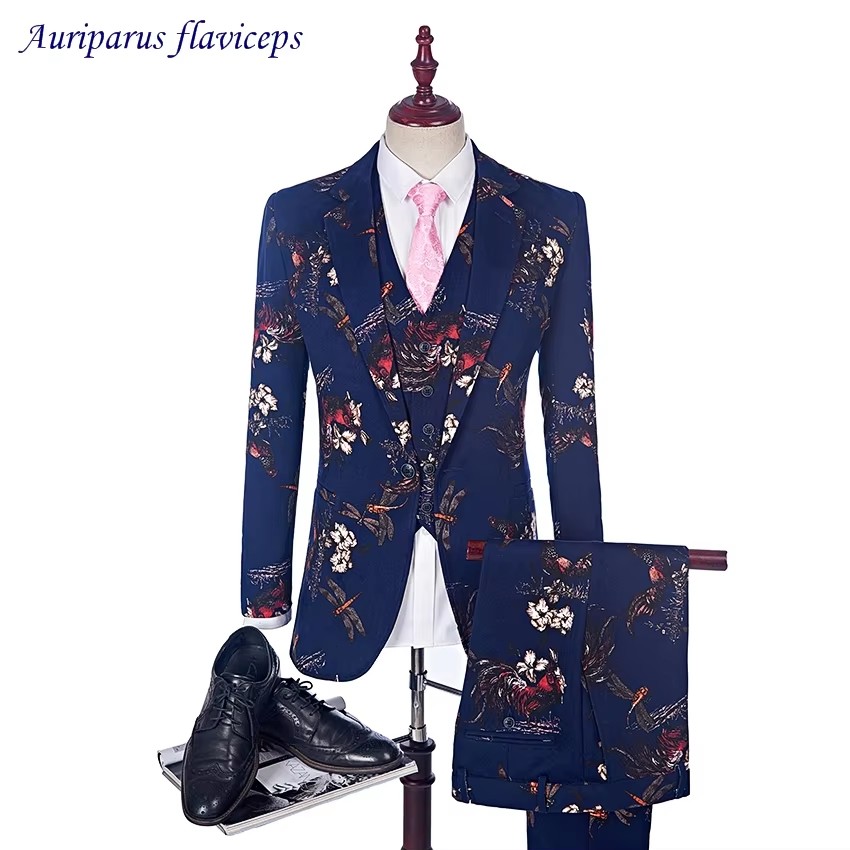 ชุดสูทกำมะหยี่ผู้ชาย ดีไซน์ใหม - Wool Suit Jacket บทวิจารณ์และราคา